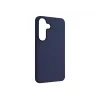 Etui ochronne FIXED do Samsung Galaxy S25 — gumowe, niebieskie