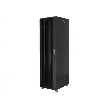 Szafa rack Lanberg FF01-8837-12B 37U, wolnostojąca, czarna