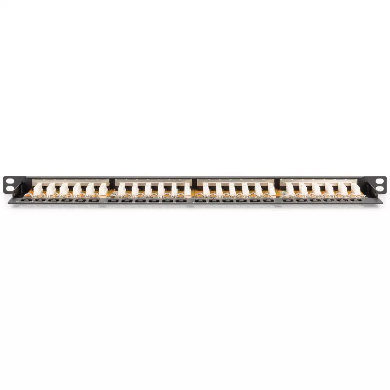 Patch Panel Digitus CAT 6 Class E High Density Shielded Czarny