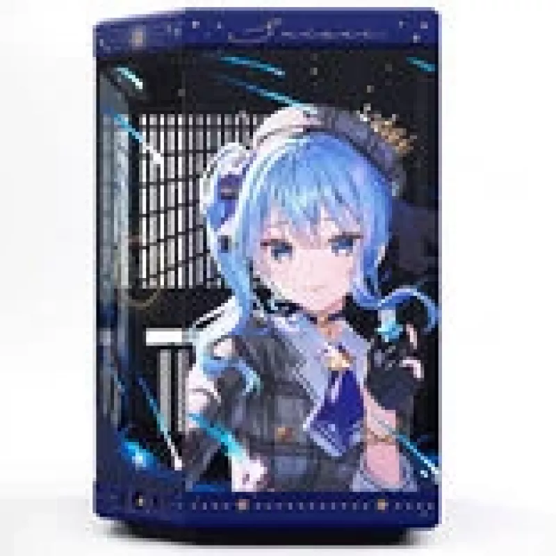 Obudowa komputerowa HYTE Y70 Hoshimachi Suisei niebieski Tempered Glass — średnia wieża ATX z panelami ze szkła hartowanego