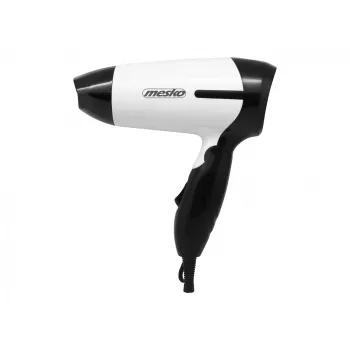 Mesko | Suszarka do włosów | MS 2262 | 1000 W | Liczba ustawień temperatury 2 | Czarno-biały