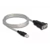 DeLOCK Adapter USB 2.0 Typ-A na szeregowy RS-232 D-Sub 9 + D-Sub 25