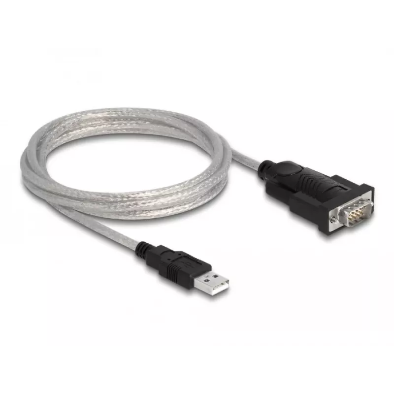 DeLOCK Adapter USB 2.0 Typ-A na szeregowy RS-232 D-Sub 9 + D-Sub 25
