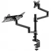 Uchwyt do monitora WENTRONIC Goobay Deluxe 74417 z ramieniem na laptopa, czarny