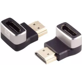 Adapter HDMI-A ShiverPeaks 10-01050 kąt 90°, obsługa do 8K