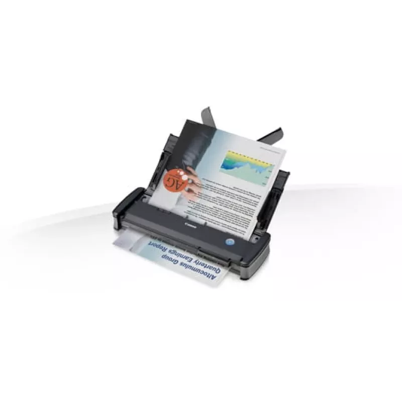 Canon imageFORMULA P-215II Przenośny skaner dokumentów dwustronny, 216 x 1000 mm, 600 x 600 DPI, 24 bit, Skaner arkuszowy, Czarny, Szary, CMOS CIS