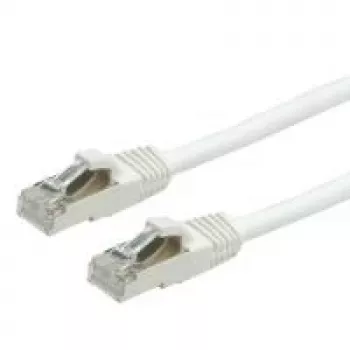 VALUE S/FTP-(PiMF-)kabel krosowy Cat.6, LSOH, Biały, 3m (21.99.1256)