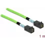 Kabel PCI Express DeLOCK Mini SAS HD SFF-8673 do SFF-8673 1 m