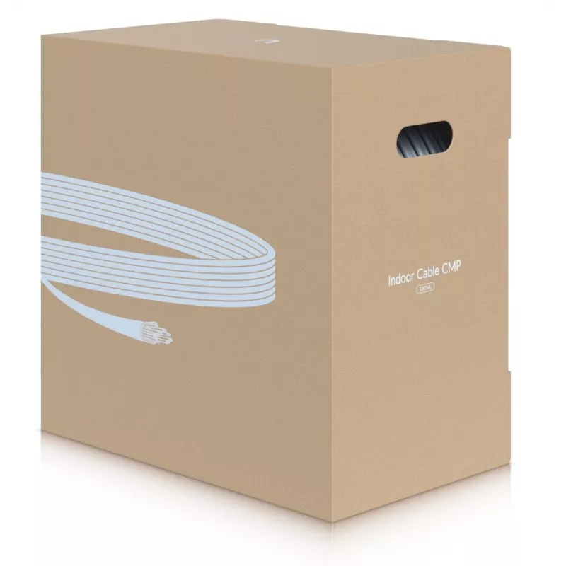 Kabel sieciowy Ubiquiti UACC-Cable-C6A-CMP U/UTP Cat6a 305 m biały