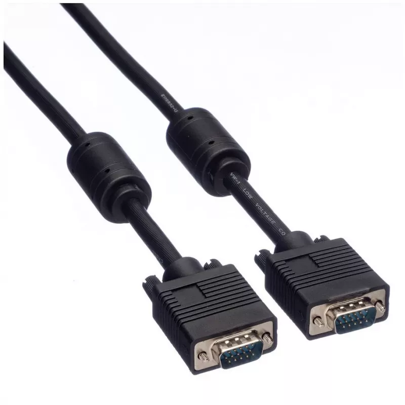 Kabel VGA ROLINE High Quality Ferrite DDC HD15 M/M 20 m