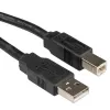 Kabel USB 2.0 Typ A-B ROLINE 0.8 m