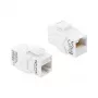 Moduł keystone DELOCK RJ45 Cat.6A, gniazdo-gniazdo, niebieski
