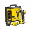 Wkrętarka elektryczna STANLEY SFMCF830D2K-QW 18V Li-Ion, 2 Ah x2, 3 biegi, 203 N·m, 3200 obr./min, LED, rękojeść pistoletowa