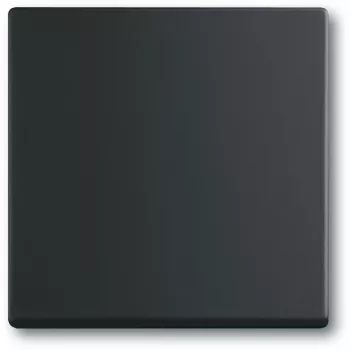 Włącznik światła Busch-Jaeger 1751-0-3041, obudowa z tworzywa sztucznego, czarny, przyciski, 63×63 mm