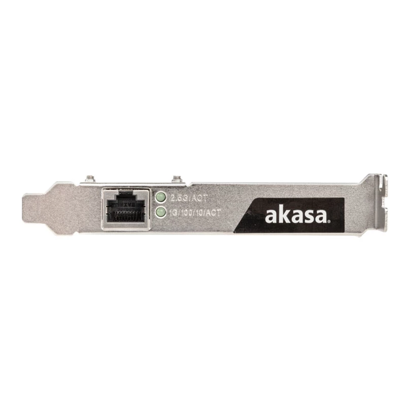 Akasa AK-PCCE25-01 - Wbudowana - Przewodowa - PCI Express - Ethernet - 2500 Mbit/s