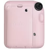 Aparat do zdjęć natychmiastowych Fujifilm Instax Mini 12 różowy — zdjęcie 86×54 mm, film 62×46 mm, ogniskowa 60 mm