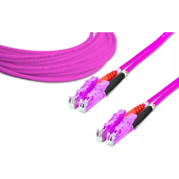 Wysokiej jakości dwustronny kabel światłowodowy Duplex LWL - MM OM4 - LSH - LSH (LDP-50 LSH-LSH 2.0 OM4)