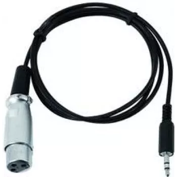 Adapter DMX EUROLITE 51916210, złącze TRS 3,5 mm na XLR, kabel 1 m