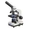 Mikroskop optyczny złożony Deltaoptical DO-3210 — monokularowy, 3 obiektywy achromatyczne, oświetlenie LED, 40–400×, głowica nachylana pod kątem 45° i obrotowa