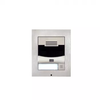 Panel wejściowy IP Solo bez kamery / nikiel 9155301S 2N