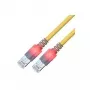 Sacon 442603,100 Kabel sieciowy żółty 1 m Cat6 S/FTP (S-STP) (442603,100)