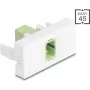 Moduł panelu krosowego DELOCK 90894 SC Simplex, Lindgreen biały