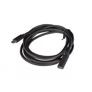 Kabel USB LANBERG CA-USBE-20CC-0015-BK USB-C na USB-C 1,5 m, USB 3.2 Gen 1 (5 Gbit/s), pozłacane styki, czarny