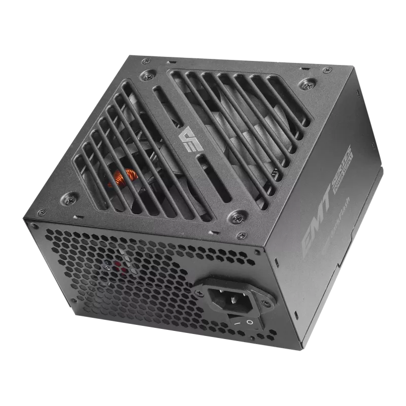 Zasilacz DarkFlash EMT850 Czarny — zasilacz do komputera stacjonarnego, 850 W, format ATX