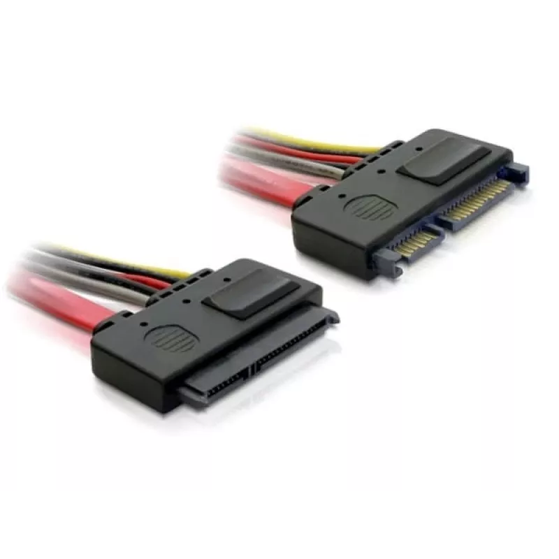 Kabel SATA DeLOCK 84362 0,2 m czerwony