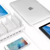 Stacja ładująca Unitek Y-2190A — 10× portów USB (8×USB2.0 + 2×USB3.2 Gen1), ładowanie bezprzewodowe, łącznie 96W