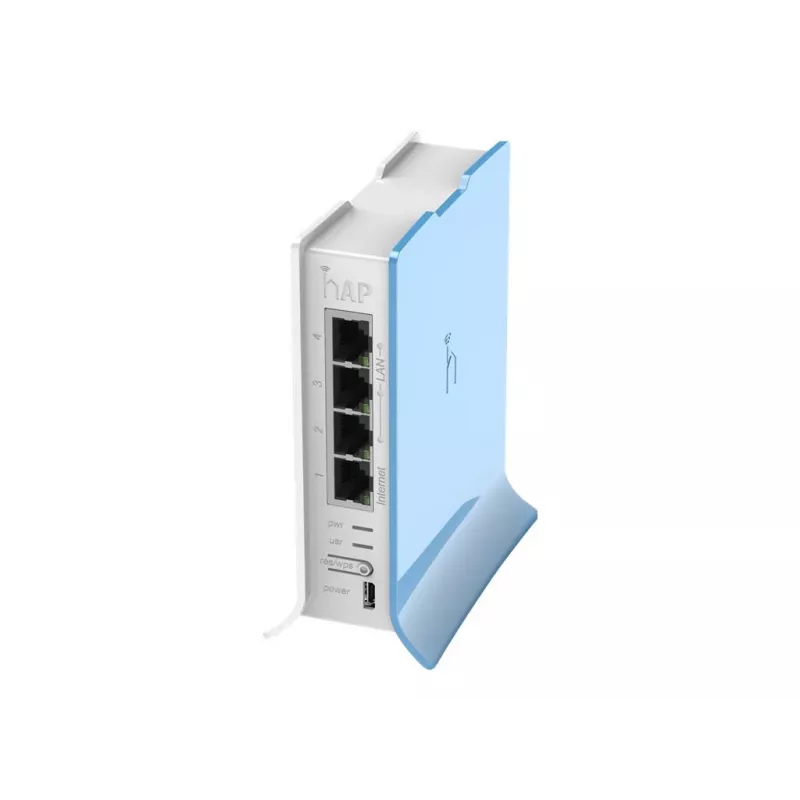 MikroTik | RB941-2nD-TC hAP Lite | Access Point | 802.11n | 2.4GHz | 10/100 Mbit/s | Porty Ethernet LAN (RJ-45) 4 | MU-MiMO Tak | brak PoE