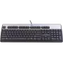 HP 701429-061 klawiatura USB QWERTY włoska czarna, srebrna