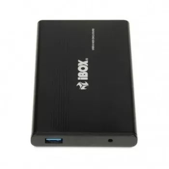 Obudowa HDD IBOX HD-02 Czarna na dyski SATA 2,5 cala, USB 3.2 Gen 1 (Type-A), jednokieszeniowa, metalowa