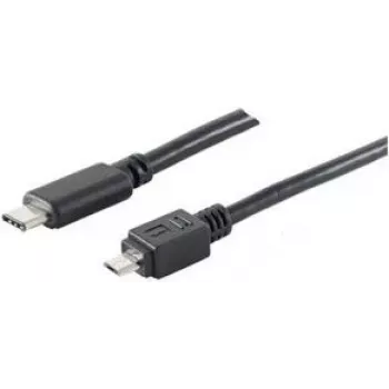 Kabel USB ShiverPeaks BS77145-3.0 USB 2.0 3m USB C Micro-USB B Czarny