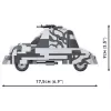 Klocki COBI 3114 Historical Collection Improwizowany samochód pancerny Kubuś, Powstanie Warszawskie, 302 elementy