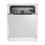 BEKO Zmywarka do zabudowy BDIN16435, Klasa energetyczna D, SelfDry, Led spot