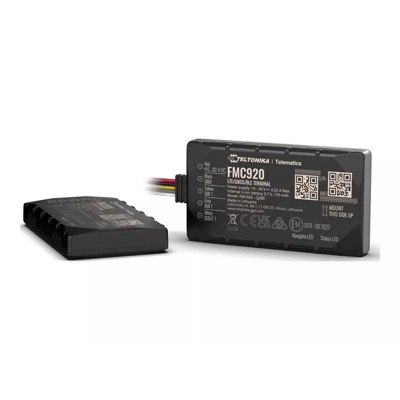 Lokalizator GPS Teltonika FMC920 4G LTE CAT 1 0.128 GB czarny