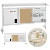 Przegroda biurkowa Ergo Office ER-300 W, szerokość 1250 mm, maks. obciążenie 10 kg