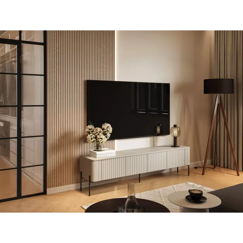 Cama VERA szafka TV 190x40x50 kaszmir matowy