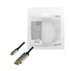 LogiLink CUA0100 Kabel przejściówka DisplayPort USB 3.2 Gen1 Type-C 1.8m Czarny Szary