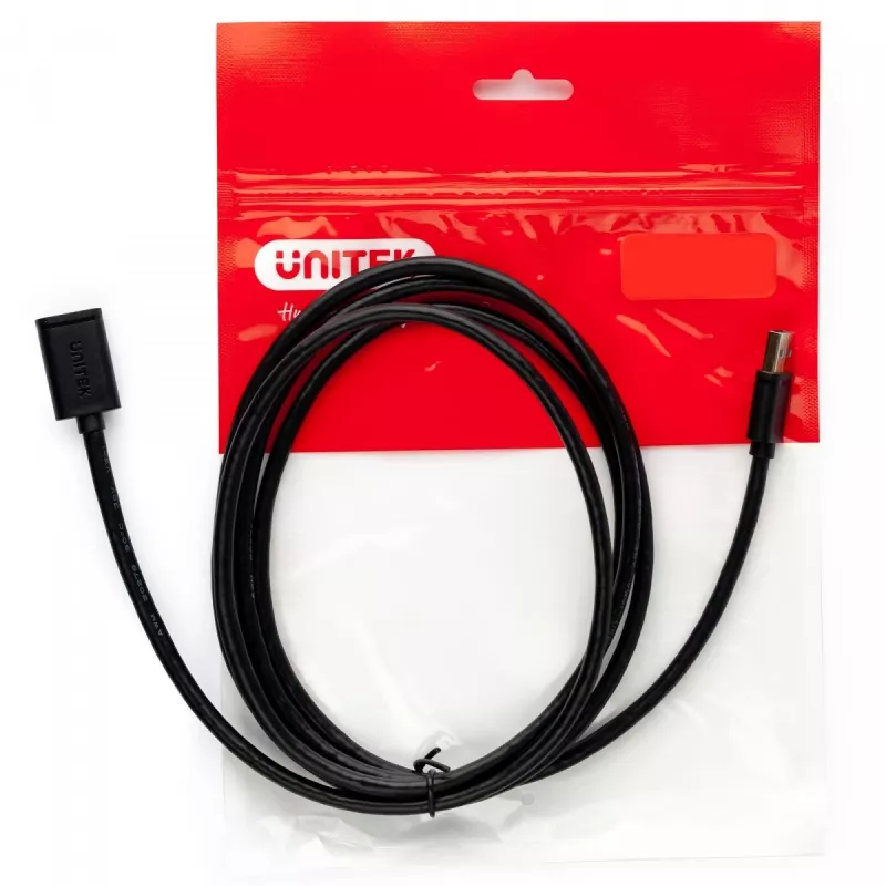 Kabel USB UNITEK Y-C447GBK 0,5 m USB 2.0 czarny