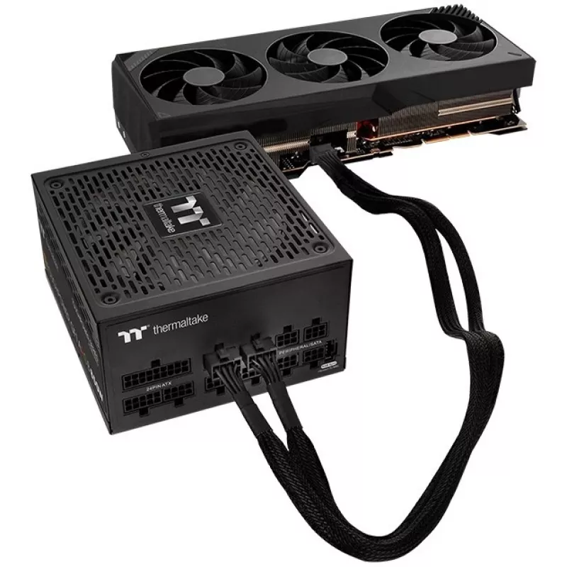 Rozdzielacz kabli Thermaltake AC-063-CN1NAN-A1 Czarny Męski/Męski 600 mm