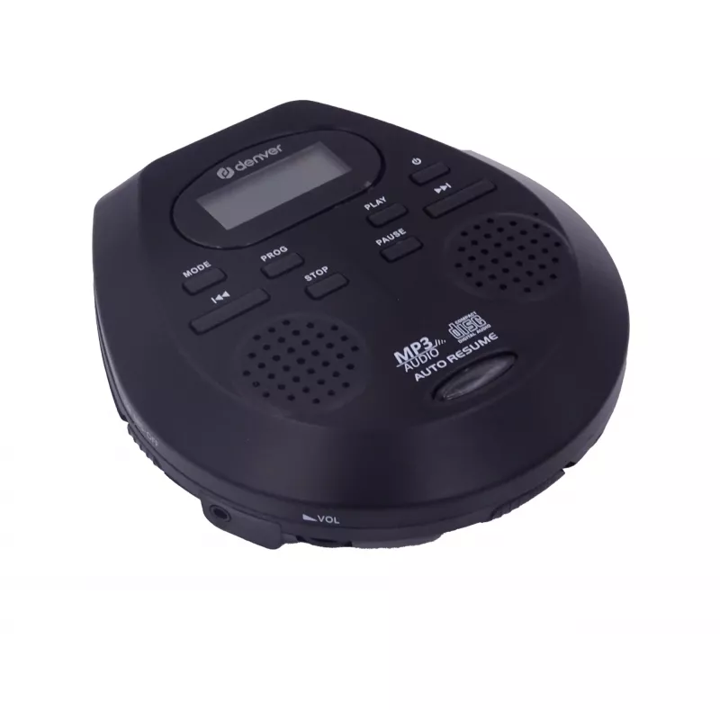 Przenośny odtwarzacz CD Denver DMP-395B Czarny Odtwarzanie MP3 Wyświetlacz LCD