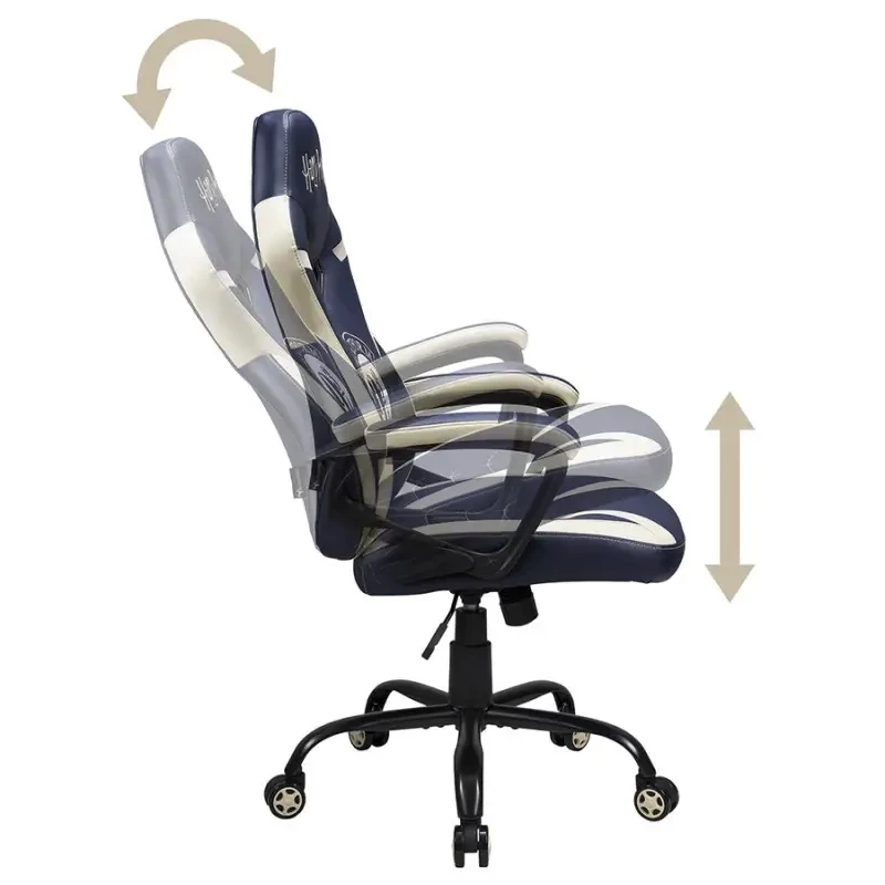 Fotel wyściełany Subsonic SA5573-AC1 Biały Szerokość 640 mm Głębokość 480 mm