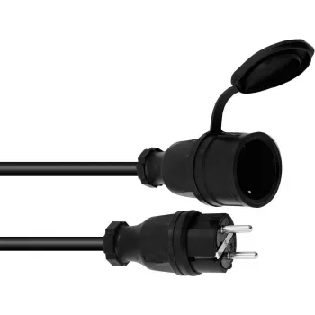 Przedłużacz PSSO 30245754 3x2.5 mm 5 m Czarny