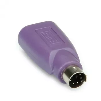 Adapter VALUE PS/2 - USB do klawiatury, fioletowy (12.99.1073)