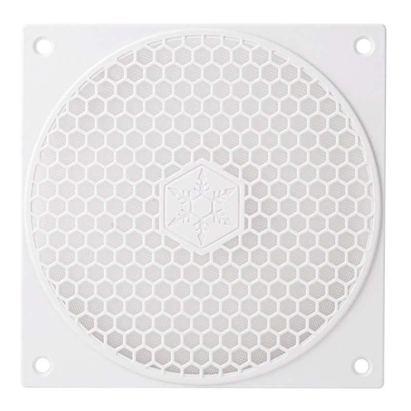 Filtr wentylatora Silverstone FF121 ABS Nylon Biały 120mm