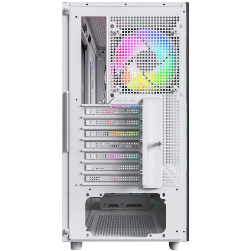 Montech XR Wood Midi Tower Biały