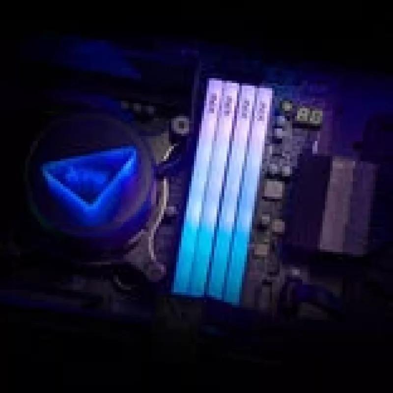 Pamięć RAM ADATA XPG Lancer Blade DDR5 do komputerów stacjonarnych, 48 GB (2x24 GB), 6000 MT/s, CL36, biała, RGB