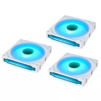 Lian Li UNI FAN SL-INF 140 ARGB Reverse Blade PWM Wentylatory do obudowy - Biały, 3 szt.